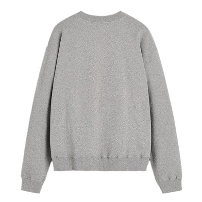 Stitched Circular Sweatshirt | Grey Melange