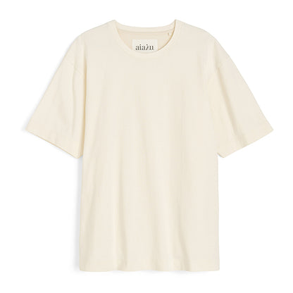 Lui Circular Tee | Pure Ecru