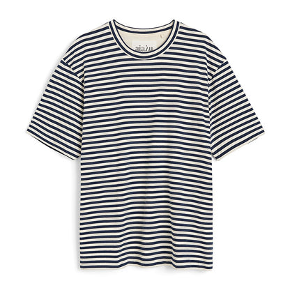 Lui Circular Striped Tee | Mix Night