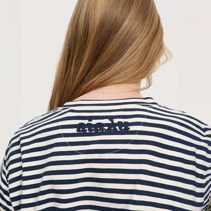 Lui Circular Striped Tee | Mix Night