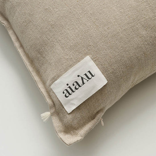 Pillow Heavy Linen 50x80 | Natural