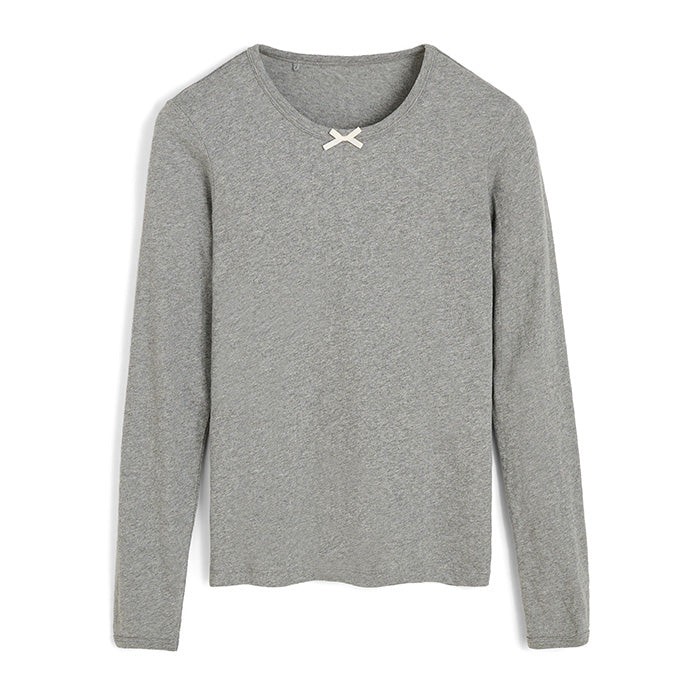 Messhu Long Sleeve | Grey Melange