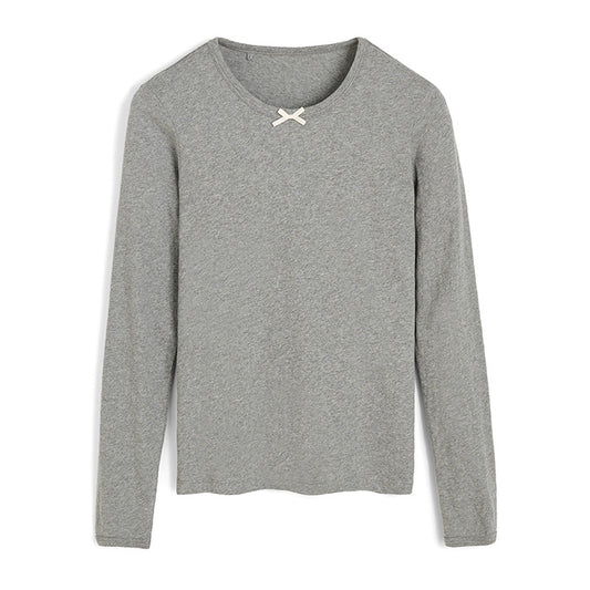 Messhu Long Sleeve | Grey Melange