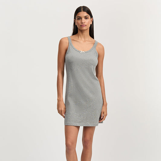 Messhu Dress | Grey Melange