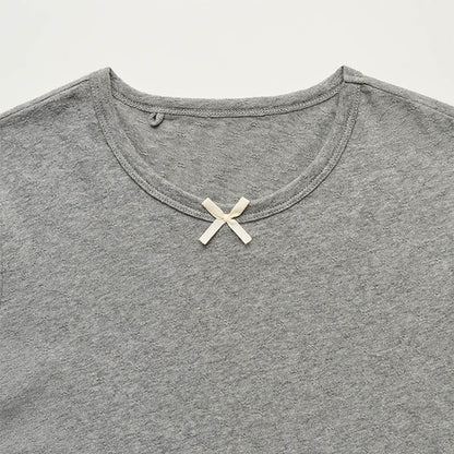 Messhu T-shirt | Grey Melange