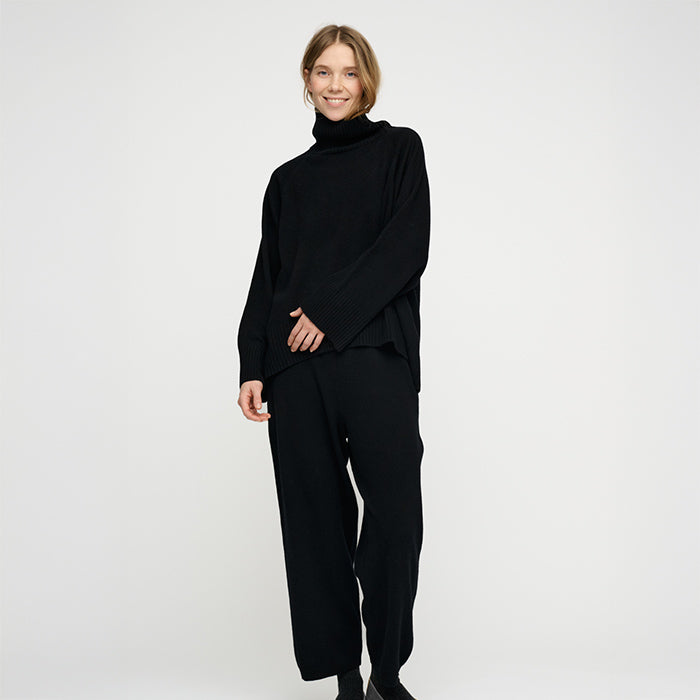 Aster Merino strik | Sort