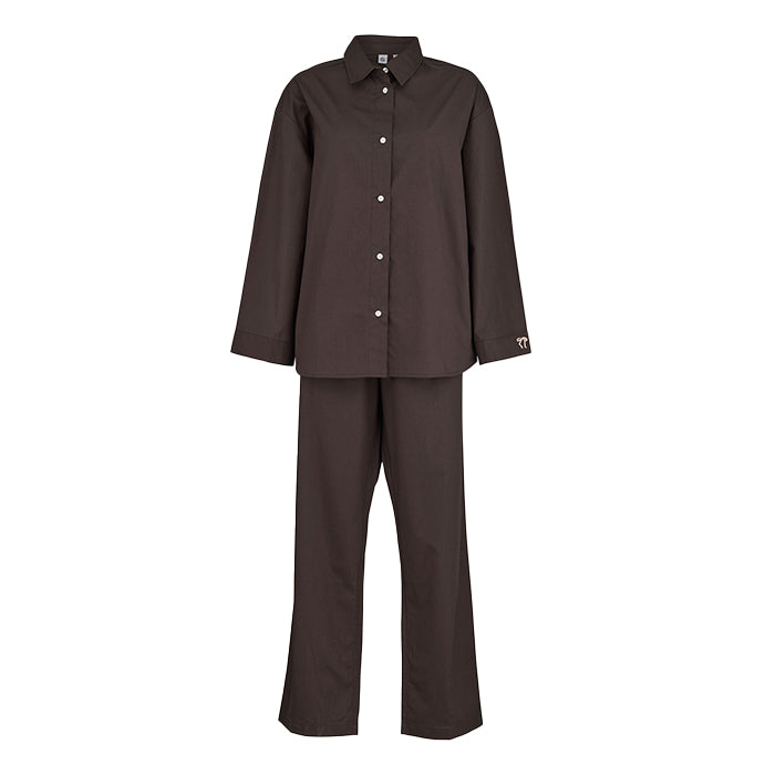 Pyjamas | Mørkebrun
