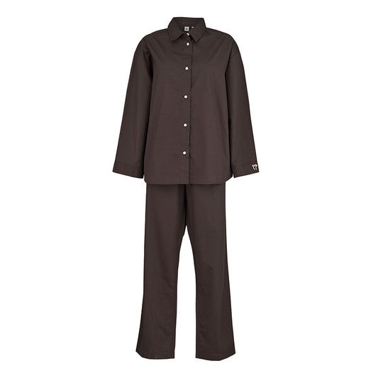 Pyjamas | Mørkebrun