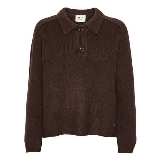 Louisa Polo | Seal Brown