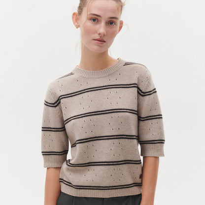 Mille Short Sleeve | Sand Melange