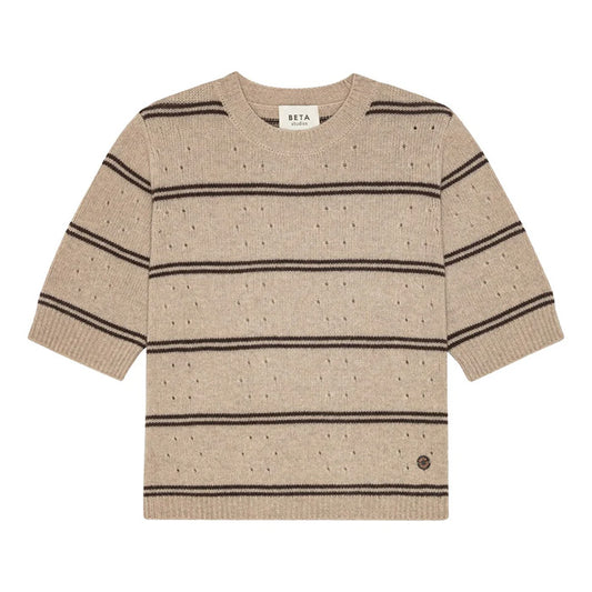 Mille Short Sleeve | Sand Melange