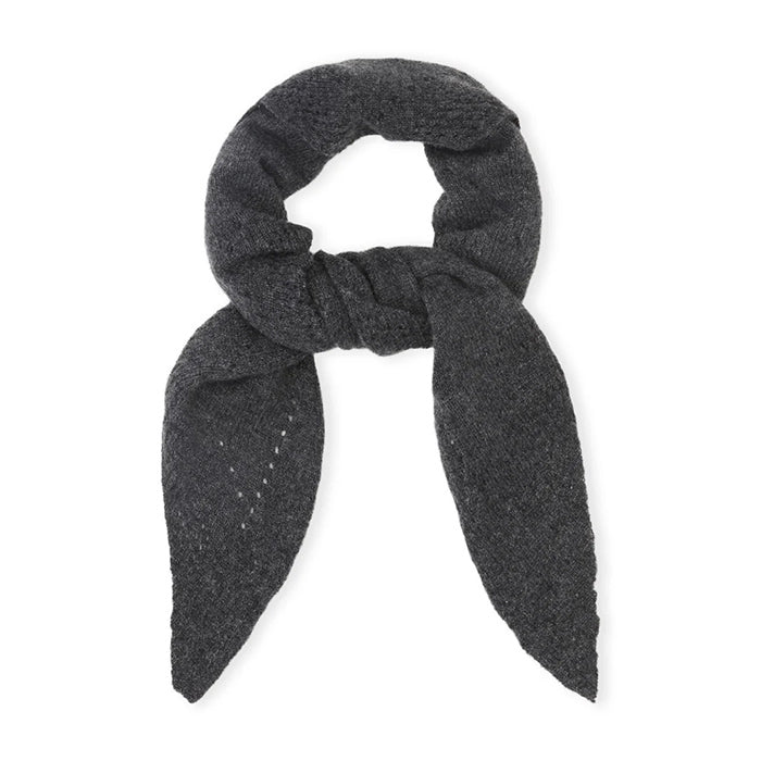 Nico Cashmere Scarf | Dark Grey Melange