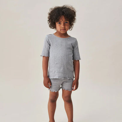 Edie T-shirt, Grey Melange