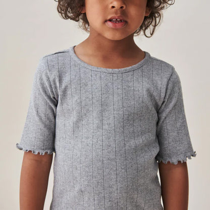 Edie T-shirt, Grey Melange