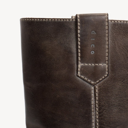 Julia Gaucho støvle | Dark Brown