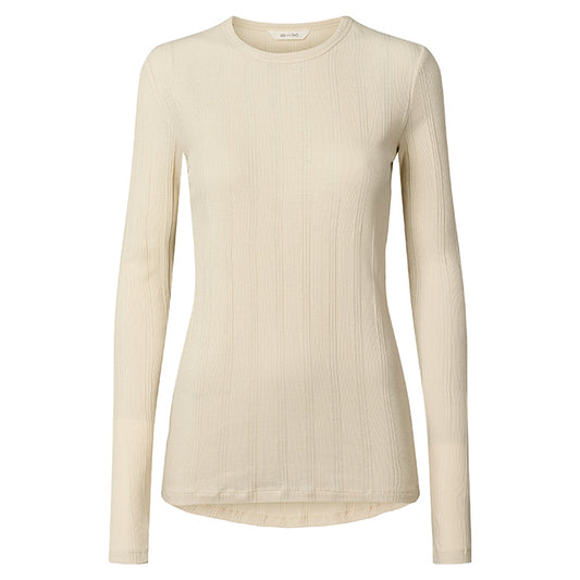 Thyra Cotton Drop Needle | Offwhite