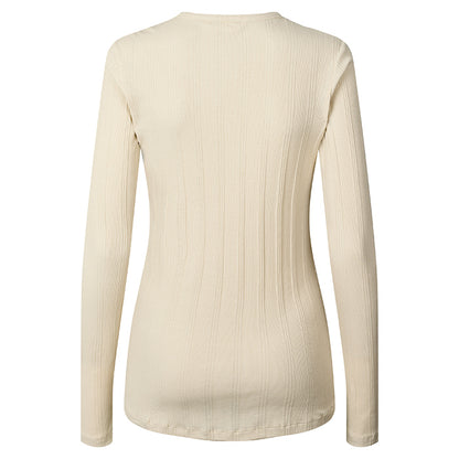 Thyra Cotton Drop Needle | Offwhite