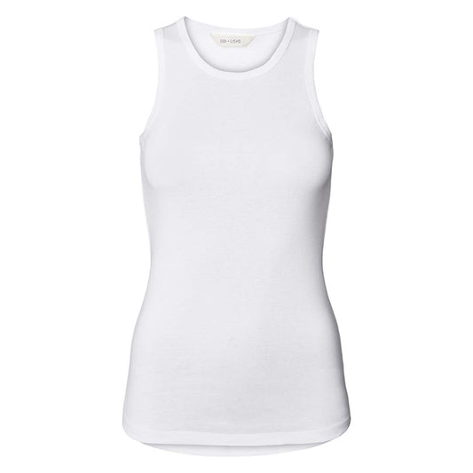 Alberte Cotton Top | Hvid