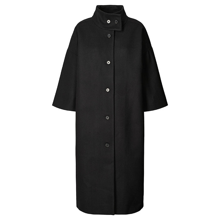 Nete Wool Coat | Sort