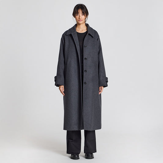 Tove Wool Coat | Dark Grey
