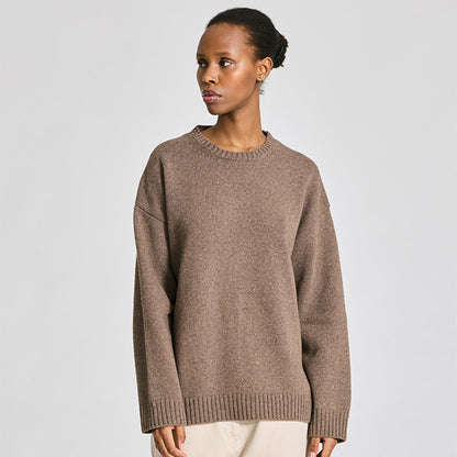 Emely uldstrik | Mole Melange
