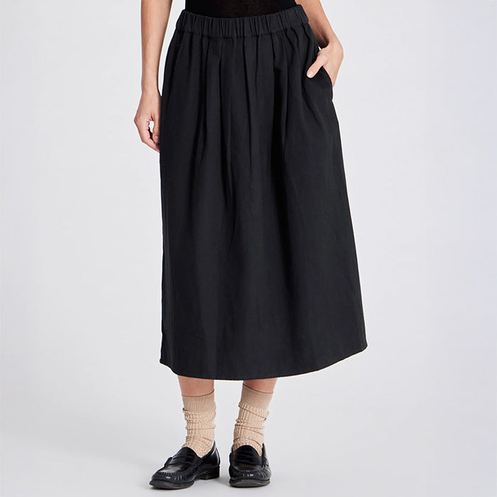 Mathilde twill nederdel | Sort