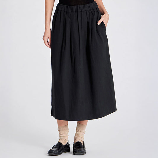 Mathilde twill nederdel | Sort