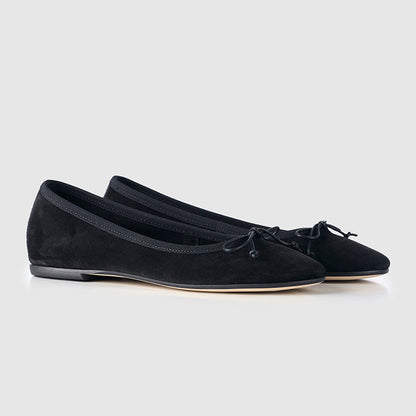 Ballerina | Suede Black