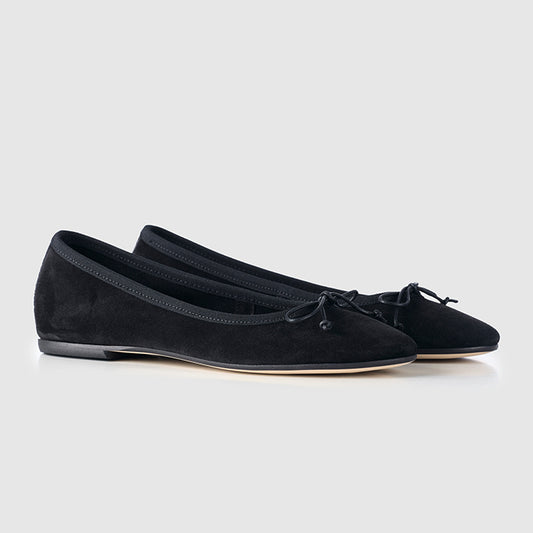 Ballerina | Suede Black