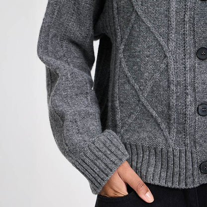 Cornelia Cardigan | Grafitti Grey