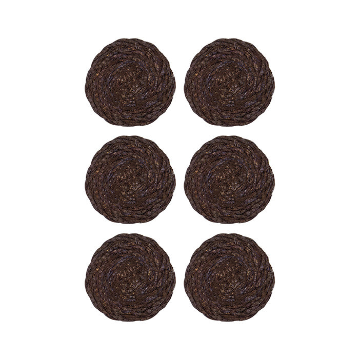 Sæt af coasters | Brun