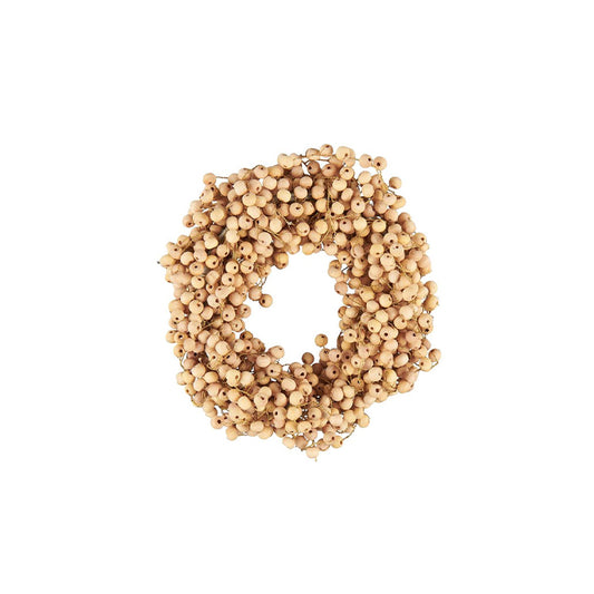 Perlekrans ø10cm | Natur