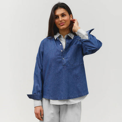 Molly skjorte | Lys denim