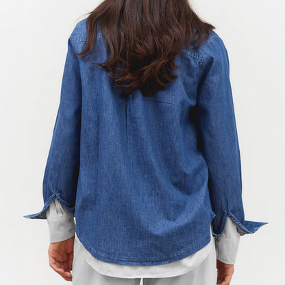 Molly skjorte | Lys denim