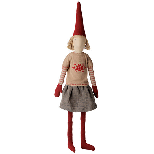 Pixy nissepige | Str. 6 | Strikbluse