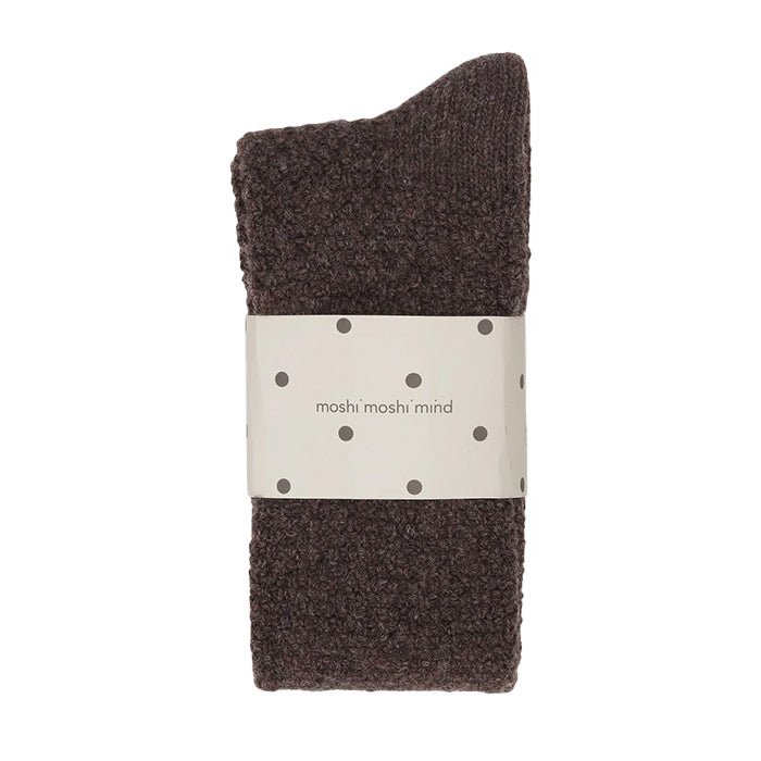 Pearly sokker | Brown Melange