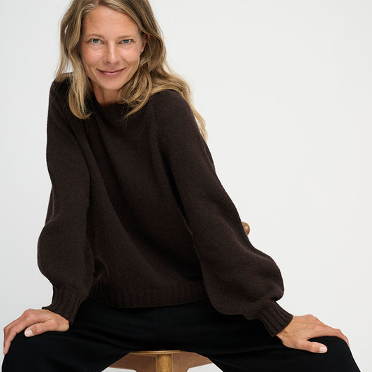 Sienna strik | Chocolate