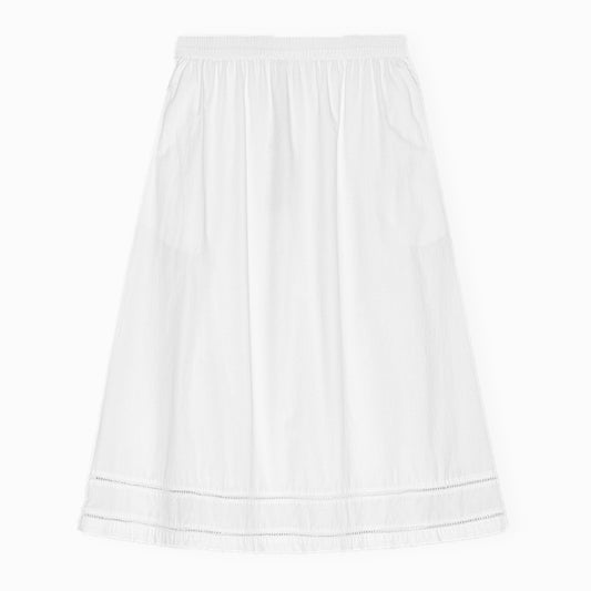 Brill nederdel | Hvid