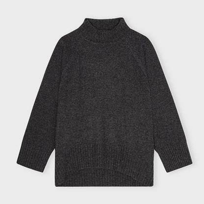 Aster Merino strik, Charcoal Melange