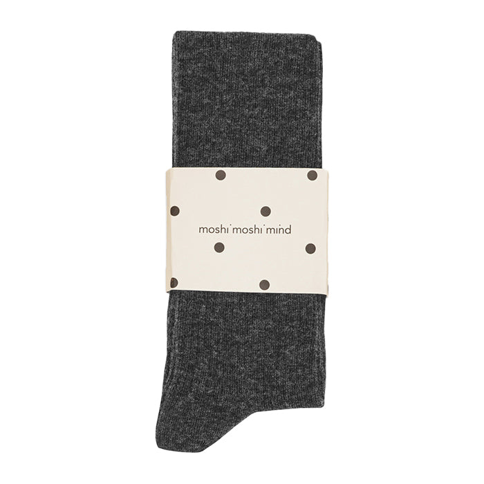 Woollie strømper | Charcoal Melange
