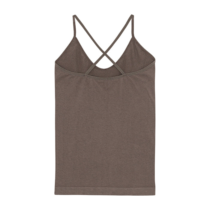 Stretch Top | Stone Brown