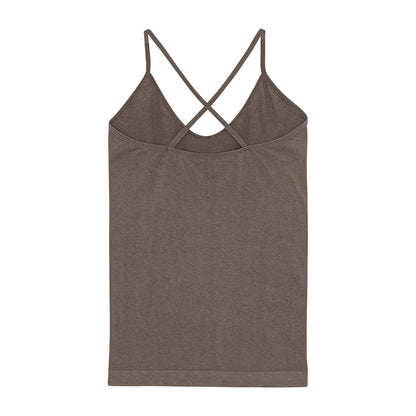 Stretch Top | Stone Brown