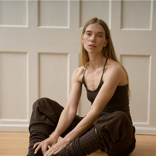 Stretch Top | Stone Brown