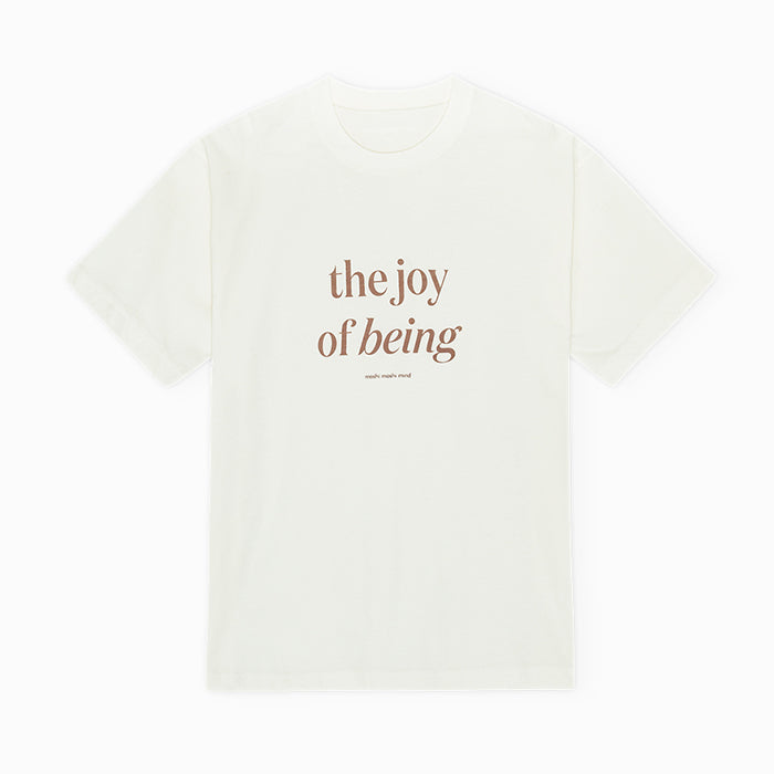 Statement Tee | Ecru/Terra