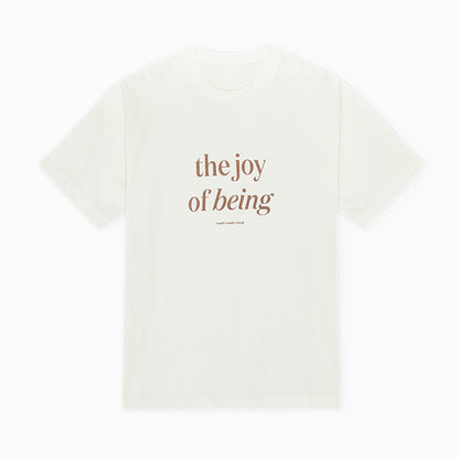 Statement Tee | Ecru/Terra