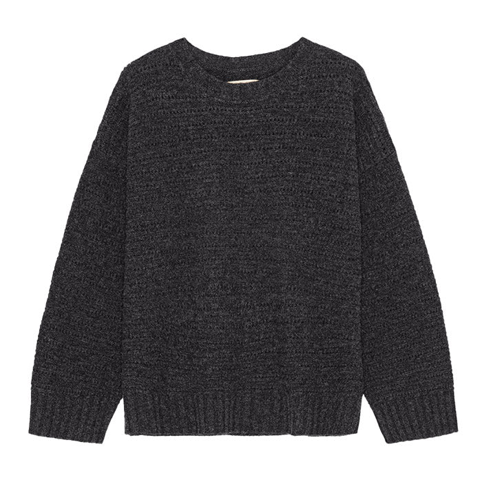 Nora strik | Charcoal Melange