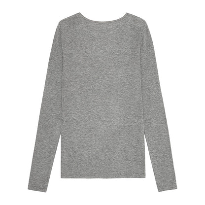 Evermore bluse | Grey Melange