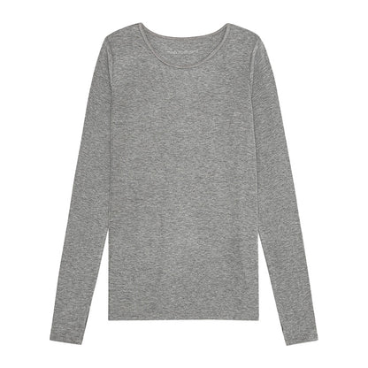 Evermore bluse | Grey Melange