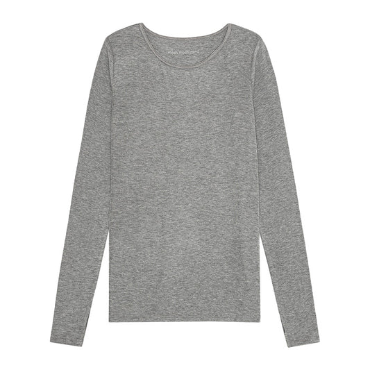 Evermore bluse | Grey Melange