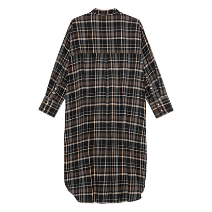 Floret skjortekjole | Check